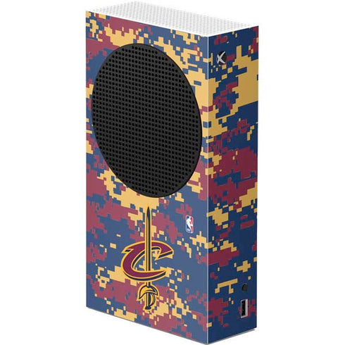 NBA Cleveland Cavaliers Digi Camo Xbox Series S Console Skin